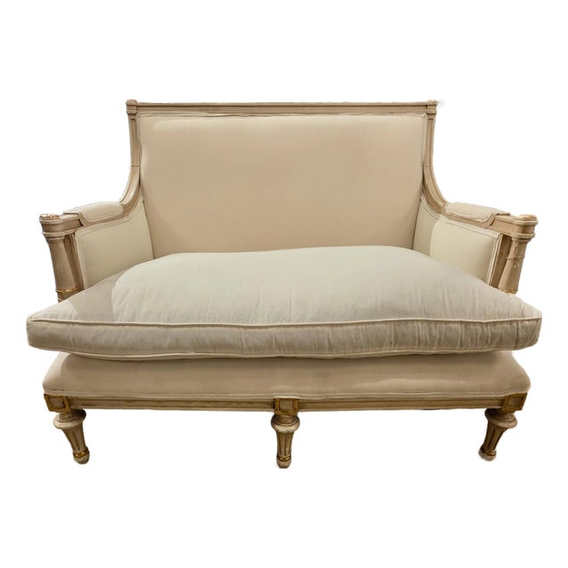 Louis XVI Style Settee For Sale