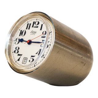 Static Table Clock by Richard Sapper for Lorenz Compasso Doro, 1960 For Sale