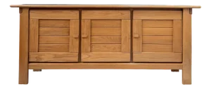French Elm Sideboard, 1970s