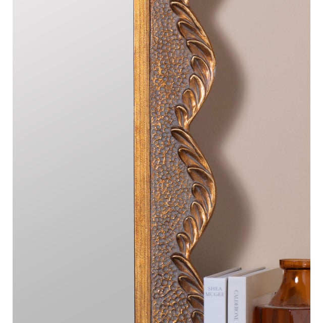 2020s Vail Sculpted Wall Mirror For Sale - Image 5 of 9