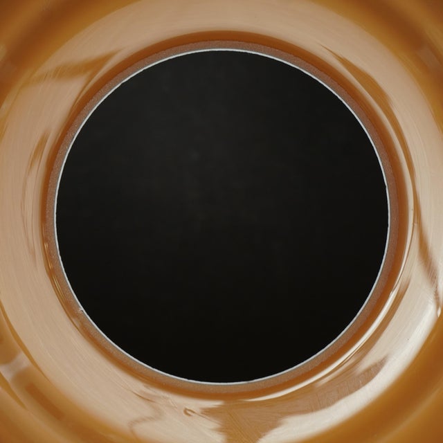 Orange Vintage Space Age Hanging Lamp from Staff Leuchten, 1970s For Sale - Image 8 of 10