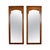 Pair of Walnut Wall Mirrors by John Stuart Inc., Mid Century, 1950s For Sale - Image 9 of 9