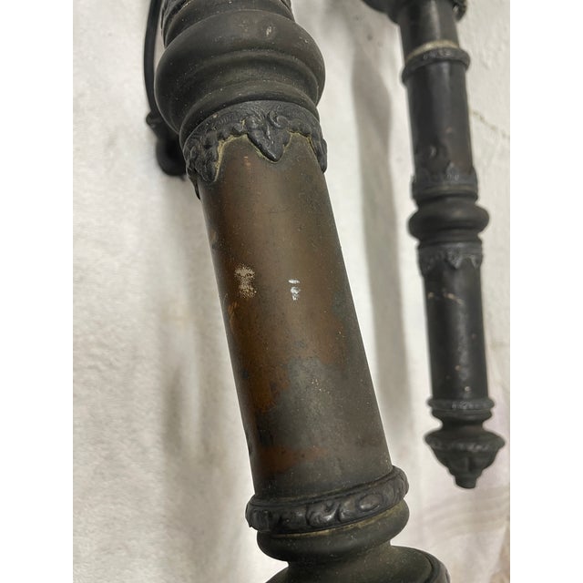 19th C. New Orleans Estate Copper Carriage Lanterns - A Pair For Sale - Image 9 of 10