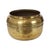 Large French Brass Repoussé Planter Pot For Sale - Image 3 of 16