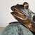 Large Bronze Frog Fountain - Climbing Mushroom Garden Sculpture - 54"h For Sale - Image 16 of 16