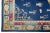 Blue 1920s Antique Peking Designed Chinese Wool Rug Handmade in Blue For Sale - Image 8 of 9