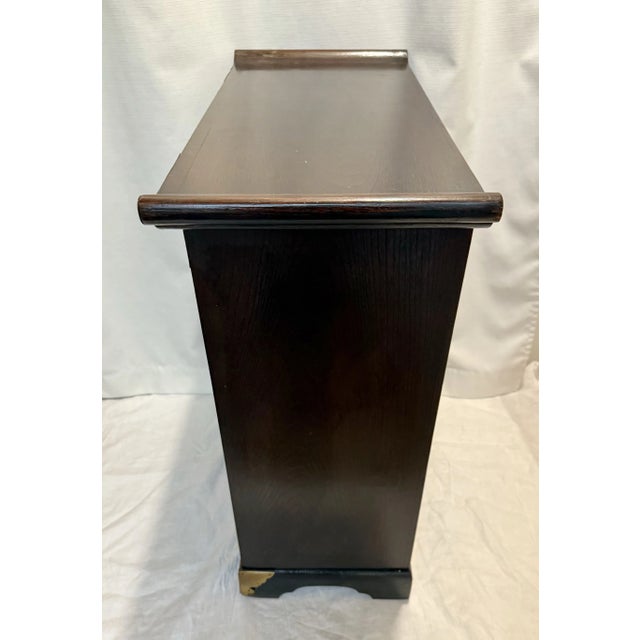 Late 20th Century Chinoiserie Asian Ten-Drawer Apothecary Medicine Cabinet for Ethan Allen For Sale - Image 10 of 15