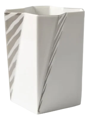 Danish Futura Vase in Porcelain by Else Kamp for Bing & Grondahl, 1980s