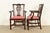Stickley Georgian Carved Mahogany Dining Chairs, Set of Six For Sale - Image 11 of 15
