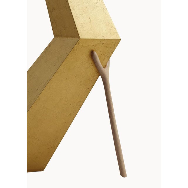 Contemporary Surrealist Salvador Dali Gold Leaf Bracelli Sculpture Lamp by BD Barcelona Design For Sale - Image 3 of 11