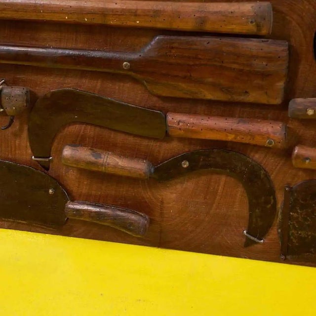 Decorative Panel of Craft Tools For Sale - Image 4 of 7