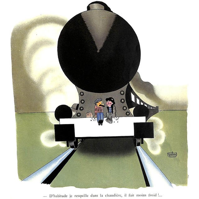 White "Dubout... En... Train" For Sale - Image 8 of 10