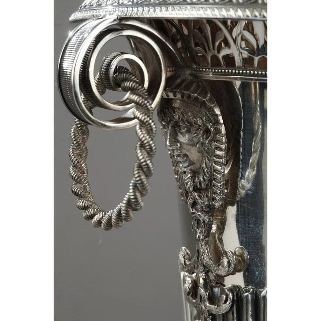 First Empire Egyptian Style Silver Candy Dish For Sale - Image 9 of 12