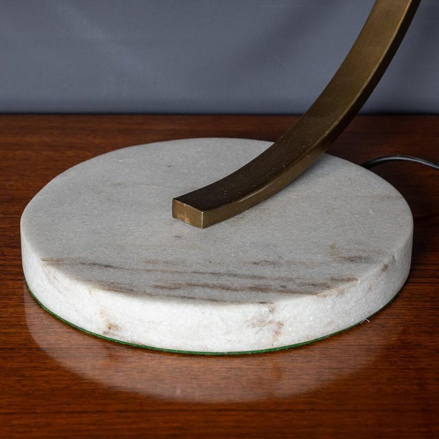 Brass Table Lamp in the style of Christian Dell, 1970s For Sale - Image 9 of 12