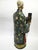 Italian Chinese Figure in Lacquered Polychrome and Terracotta with Floral Decor, 1750 For Sale - Image 10 of 18