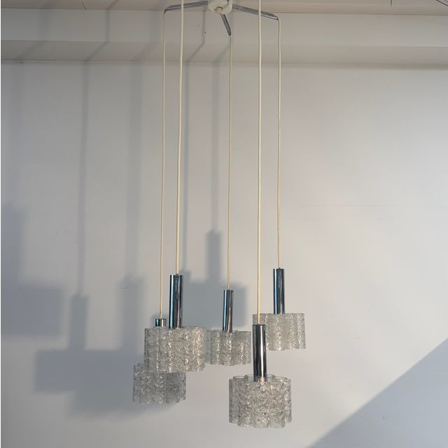 Cascade Lamp with Spare Glass from Doria Leuchten, 1960s For Sale - Image 15 of 16