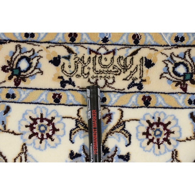 Black Middle Eastern Rug with Wool and Silk For Sale - Image 8 of 11