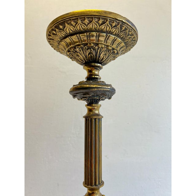 Early 20th Century Renaissance French Table Lamp, 1890s For Sale - Image 14 of 15