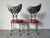 1980’s Vintage Handmade Brutalist Metal Sculptural Dining Chairs – Pair For Sale - Image 12 of 12