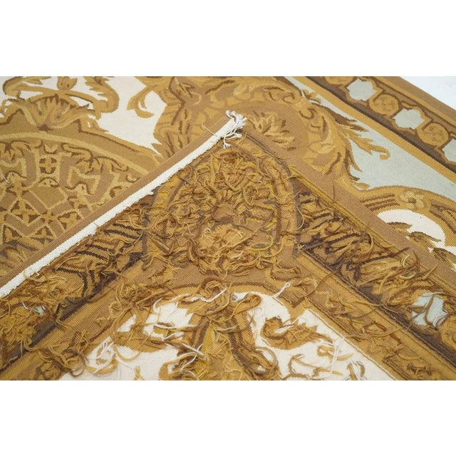 Aubusson Rug 4' X 6' For Sale - Image 9 of 9