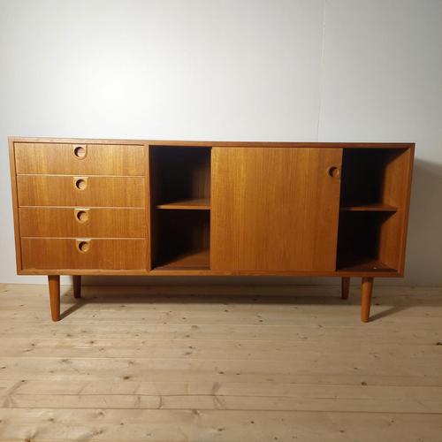 Vintage Teak Sideboard by Christensen & Jun, 1960s For Sale - Image 5 of 6