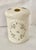 Late 20th Century Lenox Rose Manor Porcelain Toothbrush Holder Cream Ivory Pink Floral Excellent Condition For Sale - Image 12 of 12