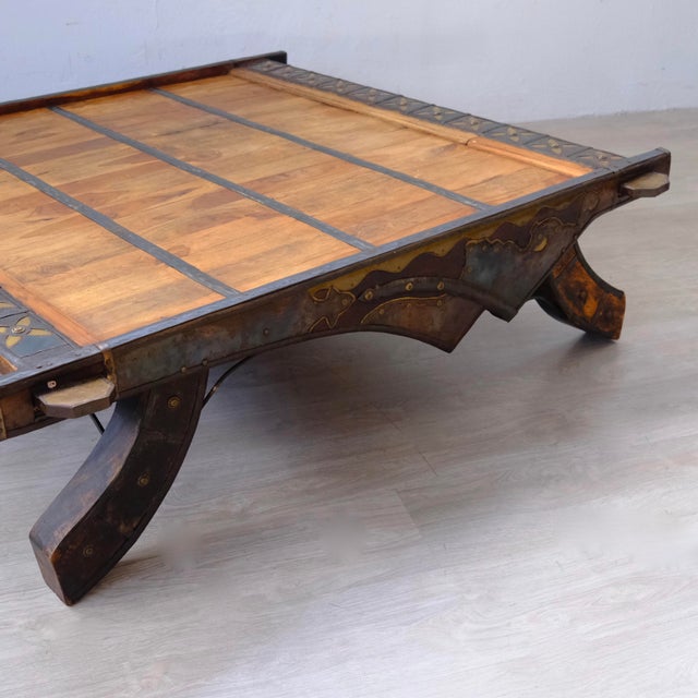 Antique Indian Coffee Table For Sale - Image 5 of 18