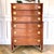 Vintage Federal Revival Mahogany Gentleman’s Chest | Tall Dresser | Tallboy For Sale - Image 4 of 11