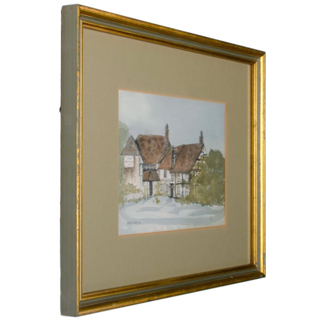 Paint Thomas Taylor Ireland - British Pubs Watercolor Paintings - Set of 5 For Sale - Image 7 of 11