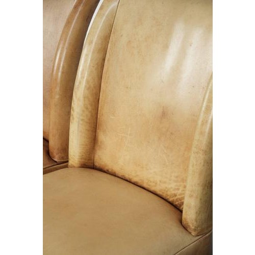 Cowhide Leather Dining Chairs, Set of 4 For Sale - Image 10 of 18