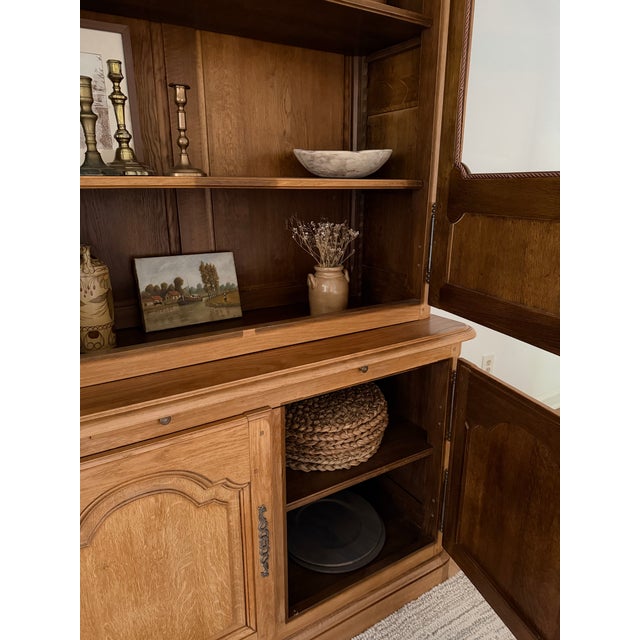 Early 20th Century French Oak Double Corps For Sale In Atlanta - Image 6 of 11