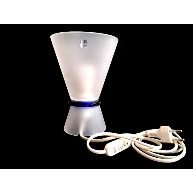 Murano Glass Table Lamp from Effetre Glassworks, 1980s For Sale - Image 8 of 8