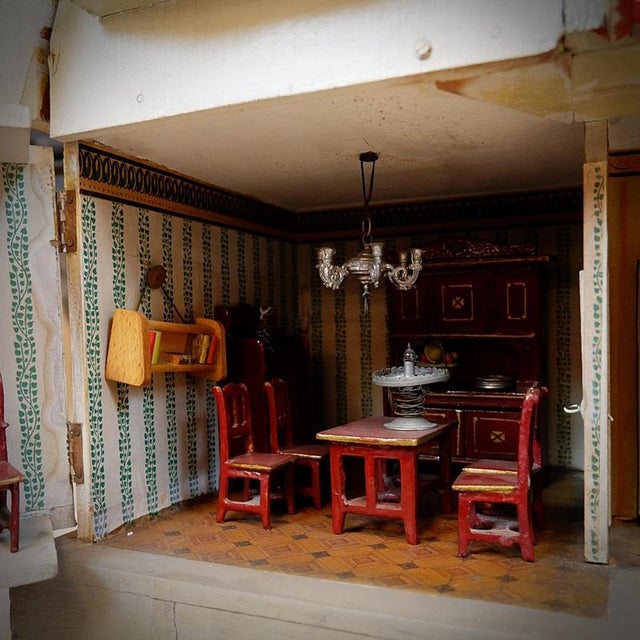 Antique Dollhouses and Furniture from Moritz Gottschalk, Germany, 1920s For Sale - Image 4 of 13