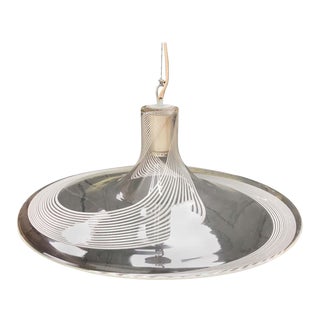 1970 Italian Vintage Lino Tagliapietra for La Murrina Murano Glass Chandelier For Sale