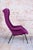 1950s Mid-Century Wingchair in Plastic Fiber from Miroslav Navratil, Czech, 1950s For Sale - Image 5 of 12