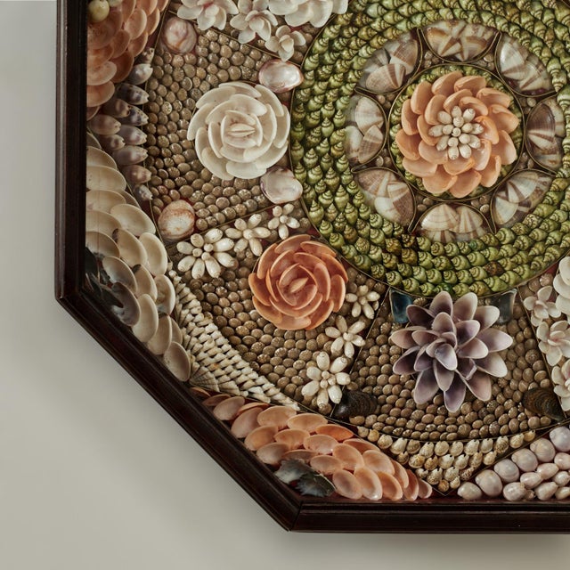 Vintage Sailors Valentine For Sale In West Palm - Image 6 of 9