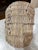 Off-white Large Vintage Handwoven Farmhouse Buttock Egg Basket or Harvest Basket. Great in Americana, Primitive & Cottage Core Decor. See Pics! For Sale - Image 8 of 8