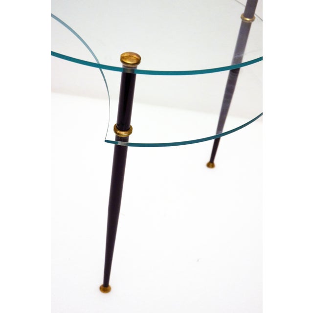 Asymmetrical Coffee Table by Edoardo Poli for Vitrex, 1960s For Sale - Image 9 of 11