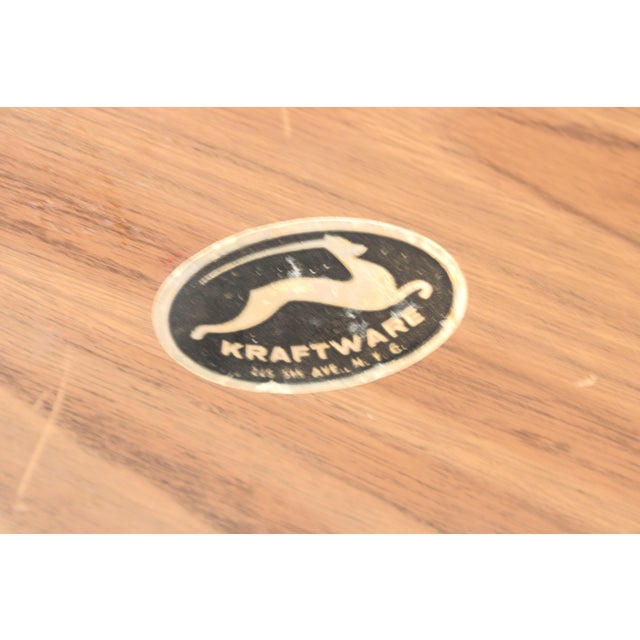 1960s MCM Kraftware New York City Ice Bucket/Cork & Black Vinyl For Sale - Image 5 of 5