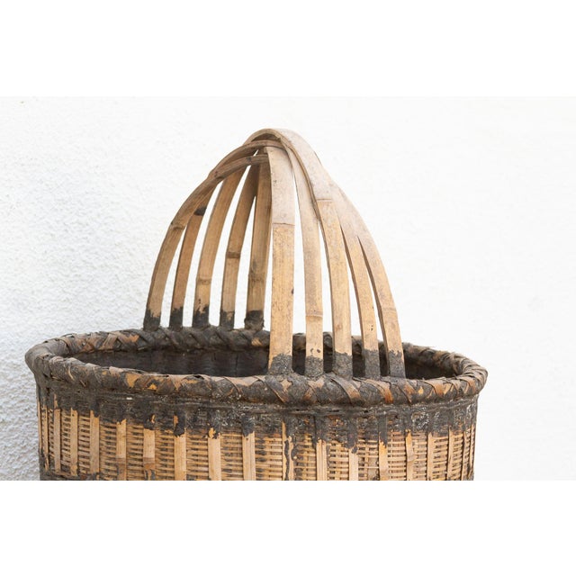 Country Farm Harvest Basket For Sale - Image 4 of 8