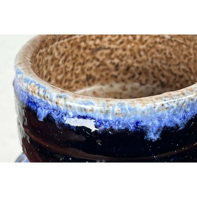 Beige Mid-Century Modern Danish Studio Pottery Vase, 1960s For Sale - Image 8 of 14