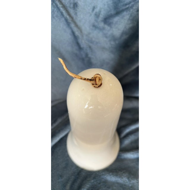 Ceramic Vintage Sandien Signed Hopi Ceramic Tower Bell 13" - Large Abstract Owl Motif For Sale - Image 7 of 12