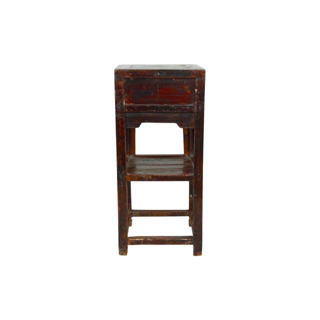 Early 20th Century Antique Ming Style Tea Table For Sale - Image 5 of 11