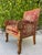 Late 20th Century Vintage Sherrill Carved Wood Bergère-Style Accent Armchair – French / Hollywood Regency For Sale - Image 5 of 12