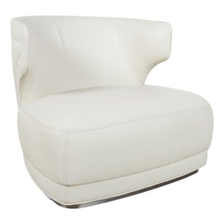 Etienne Leather Chair from Baxter For Sale