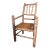 Late 19th Century Antique Irish Primitive Chair For Sale
