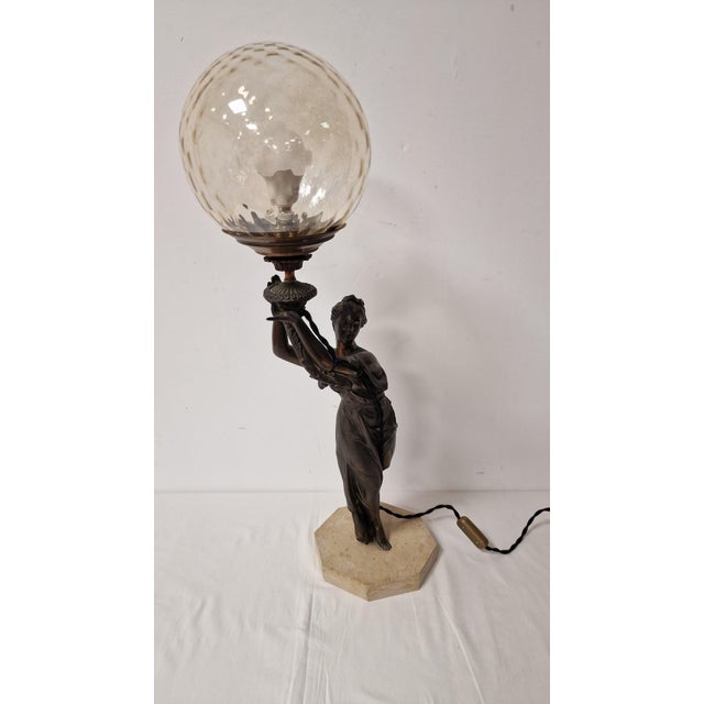 1930s Art Deco Table Lamp, 1930s For Sale - Image 5 of 17