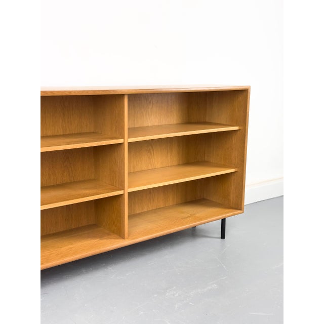 WK Möbel Vintage Oak Bookcase from WK Möbel, 1970s For Sale - Image 4 of 18