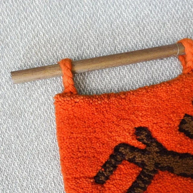 Wall Rug Art Object, 1960s For Sale - Image 6 of 8