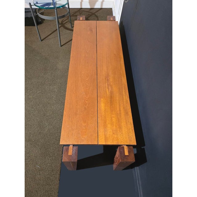 Íkonos Bench/Coffee Table by Rob Edley Welborn For Sale - Image 4 of 8